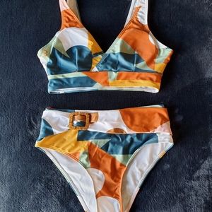 Cute Modern bikini with cover up